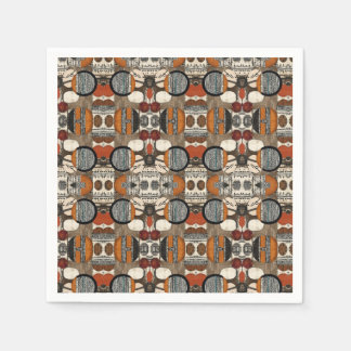 Sofistikerad lyxiska, afrikanska karibiska havet pappersservett