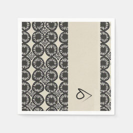 Sofistikerad lyxiska, afrikanska karibiska havet pappersservett