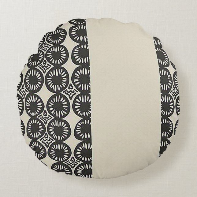 Sofistikerad lyxiska, afrikanska karibiska havet rund kudde (Framsidan)