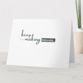 Sofistikerad minimalist kort