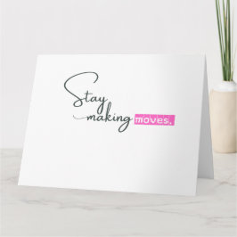 Sofistikerad minimalist kort