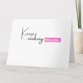 Sofistikerad minimalist kort