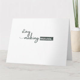 Sofistikerad minimalist kort