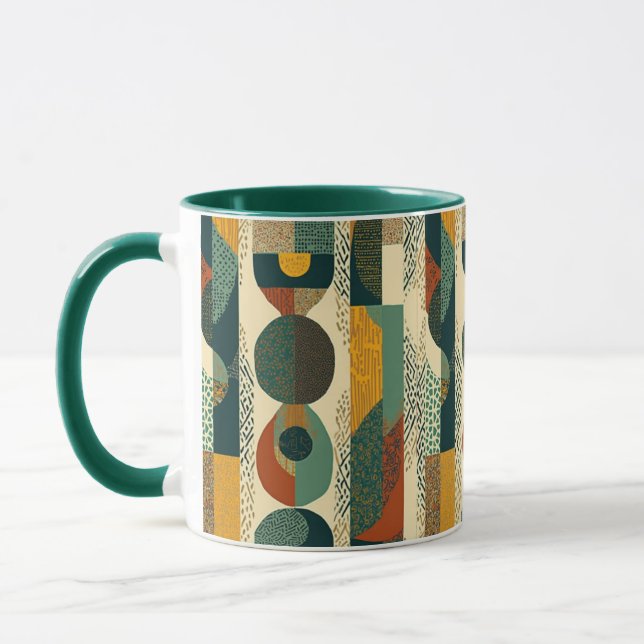 Sofistikerad modern elegant  mugg (Vänster)