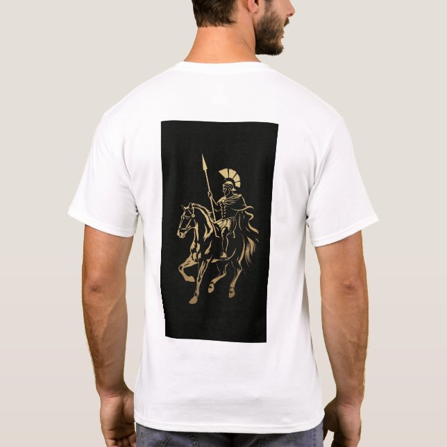 Sofistikerad modern Logotyp med .png-format T Shirt (Baksida)