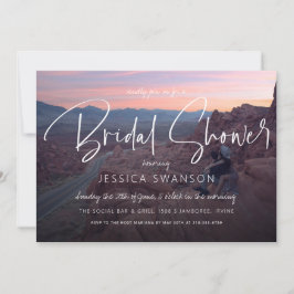 Sofistikerad Möhippa för foto-Chic Inbjudningar