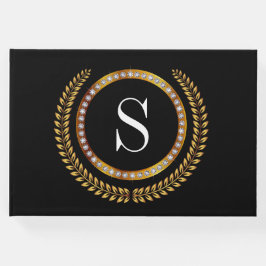 Sofistikerad monogramgäst Bok