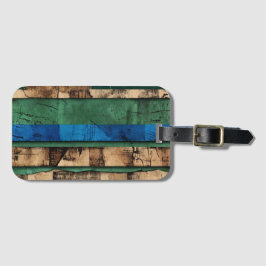 Sofistikerad ö i västra Afrika Bagagebricka