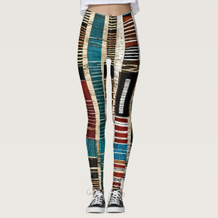 Sofistikerad ö i västra Afrika Leggings