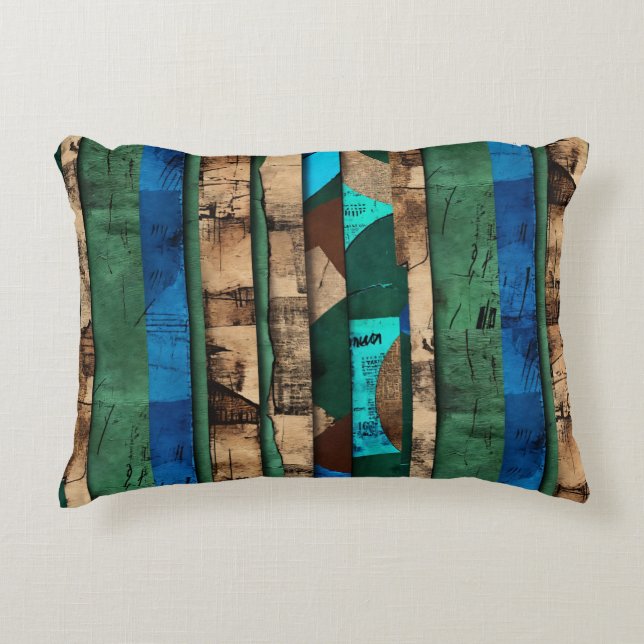 Sofistikerad ö i västra Afrika Prydnadskudde (Framsidan)