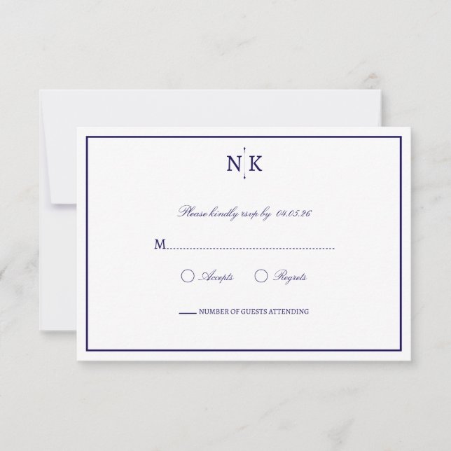 Sofistikerad och Klassisk OSA Kort (Framsida)