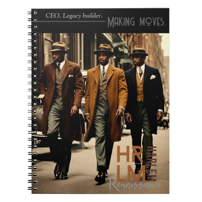 Sofistikerad och modern anteckningsbok (Framsidan)