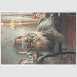 Sofistikerad Rosa Sage Salon Decoupage