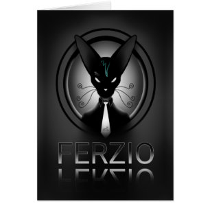 Sofistikerad segmentbehållare hälsningskort