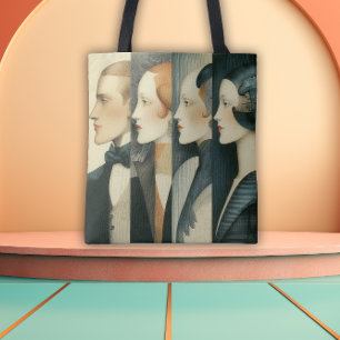 Sofistikerad, Stilfull, Enkelt Deco Tygkasse