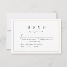 Sofistikerad svartvit minimalistisk bröllop