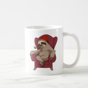 Sofistikerad tredimensionell lutning kaffemugg