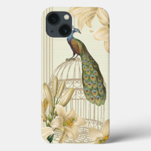 Sofistikerad vintage Peacock birdCage Lily