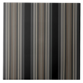 Sofistikerat Black and Brown Rand Tile Kakelplatta
