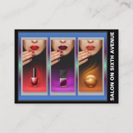Sofistikerat salonAffärskort Visitkort