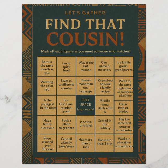 Sofistikerat själsligt spel reklamblad (Framsidan)