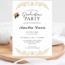 Sofistikerat skript Studenten Firande Inbjudan