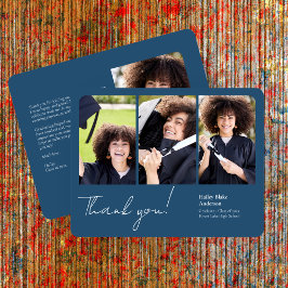 Sofistikerat Studenten Photo Collage-Royal Blue Tack Kort