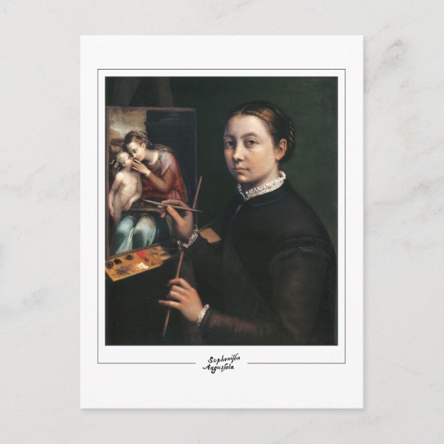 Sofonisba Anguissola #47 - vykort för konst (Framsida)