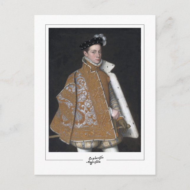 Sofonisba Anguissola #6 - Finkonst Postkort Vykort (Framsida)