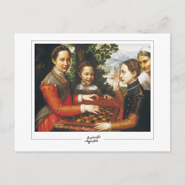 Sofonisba Anguissola #8 - Finkonstkort Vykort (Framsida)