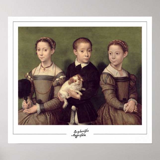 Sofonisba Anguissola Zedign Art Poster #20 (Framsidan)