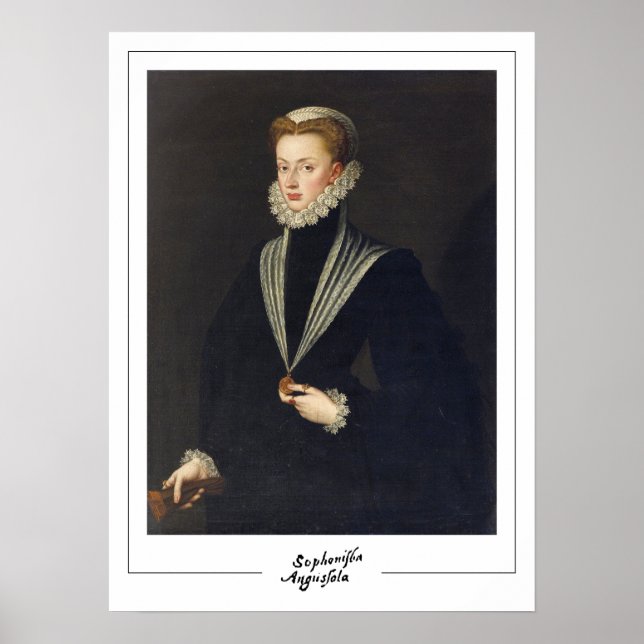 Sofonisba Anguissola Zedign Art Poster #4 (Framsidan)