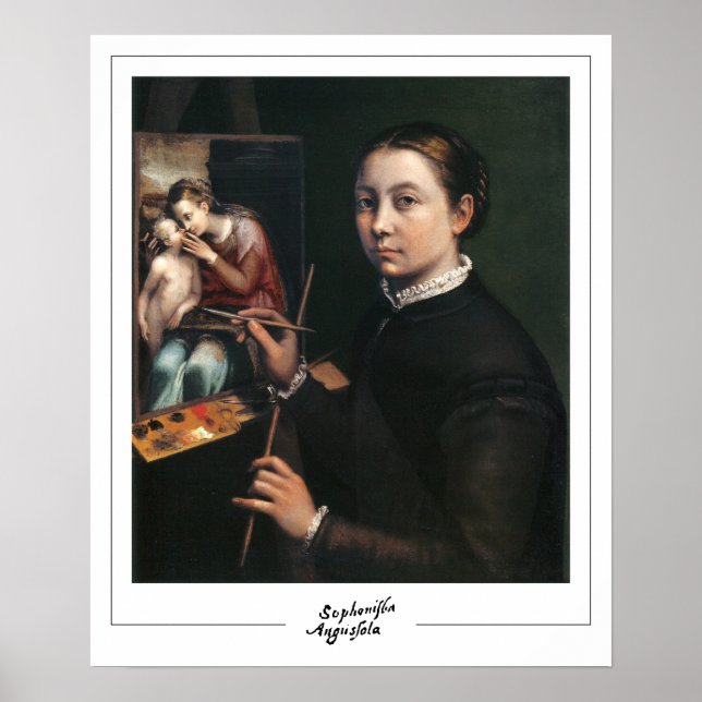 Sofonisba Anguissola Zedign konstaffisch #47 Poster (Framsidan)