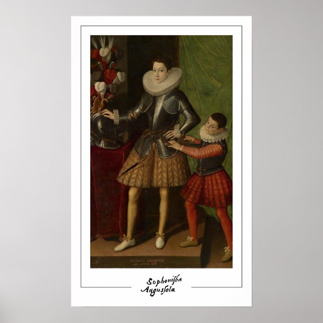 Sofonisba Anguissola Zedign konstaffisch #50 Poster (Framsidan)