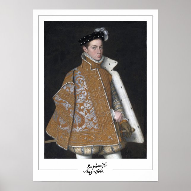 Sofonisba Anguissola Zedign konstaffisch #6 Poster (Framsidan)