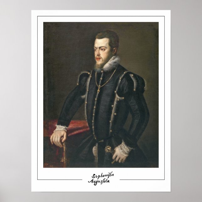 Sofonisba Anguissola Zedign konstaffisch #7 Poster (Framsidan)