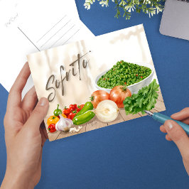 Sofrito de Puerto Rico Vykort