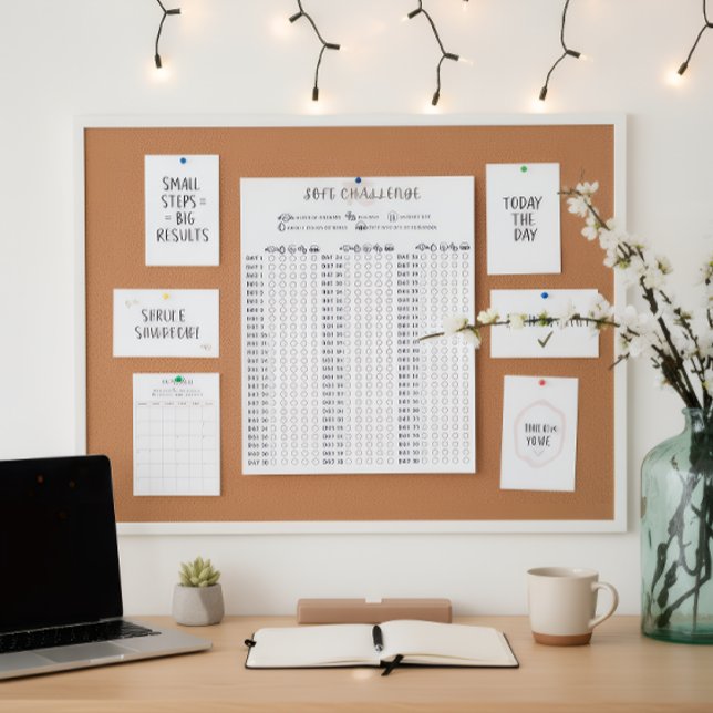 Soft 75 Challenge Habit Tracker Poster (Skapare uppladdad)