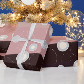 Soft Abstract Waves & Bubbles – Modern Minimalist  Presentpapper