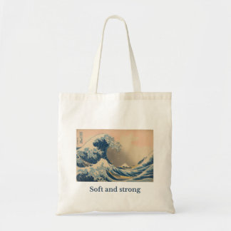 “Soft and Strong” Aesthetic Tote Bag  Tygkasse