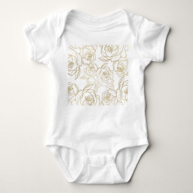 Soft Baby Bodysuit – Everyday Comfort T Shirt (Framsida)