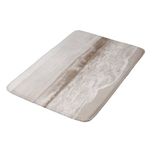 Soft Beige Atlantic Ocean Bliss 2 #oce#art Badrumsmatta