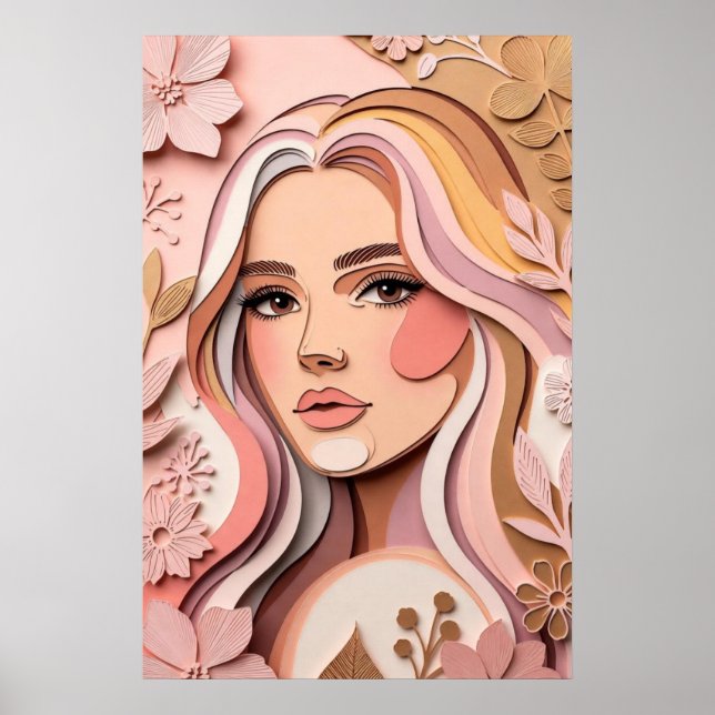 Soft Bloom Muse Poster (Framsidan)