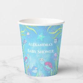 Soft Blue under Sea Boy Baby Shower