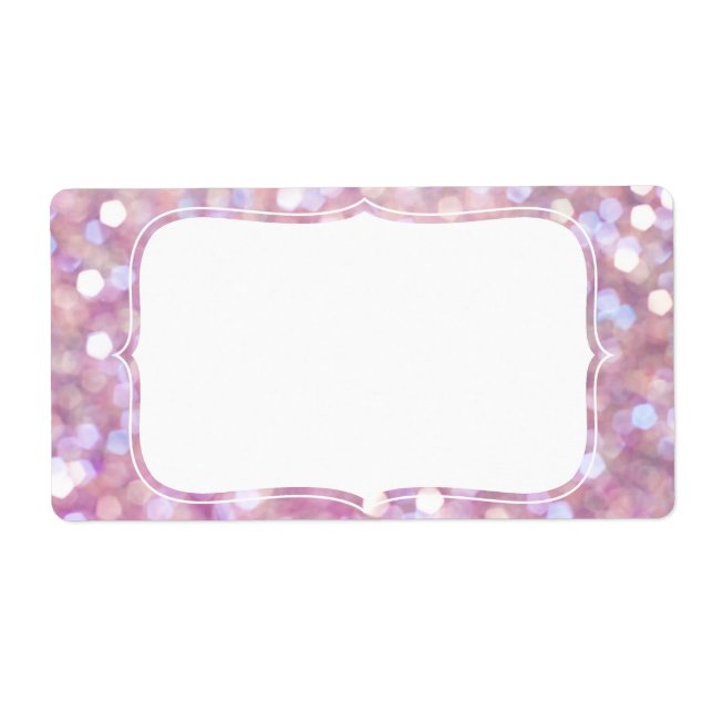 Soft Bokeh Glitter Sparkles Fraktsedel (Framsidan)