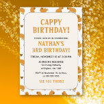Soft Brown Capybara Kids Roligt Cappy Birthday Inbjudningar<br><div class="desc">Vi presenterar vår mjuka, bruna Capybara Kids Roligt Cappy Birthday-inbjudan! Den här charmerande designen har en fin, mjuk brun kapybara, förutom värme och lek, perfekt för att fira en roligt-fylld födelsedag. De milda bruna nyanserna skapar en mysigt atmosfär som ger en minnesvärd församlings tonläge. Med anpassade text fält kan du...</div>