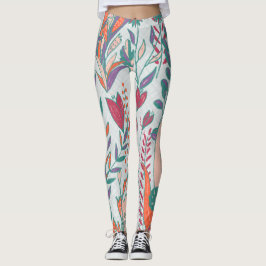 Soft Color Garden Leggings