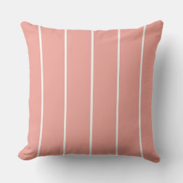 Soft Color Vertical Stripe Pattern Design Kudde