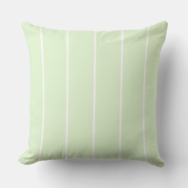 Soft Color Vertical Stripe Pattern Design Kudde (Framsida)