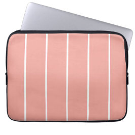 Soft Color Vertical Stripe Pattern Design Laptop Fodral